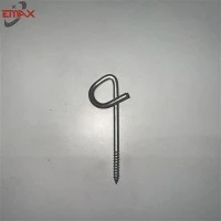 Горячеоцинкованный винт с запаздывающим крючком и крючком для косички Винт для косички
